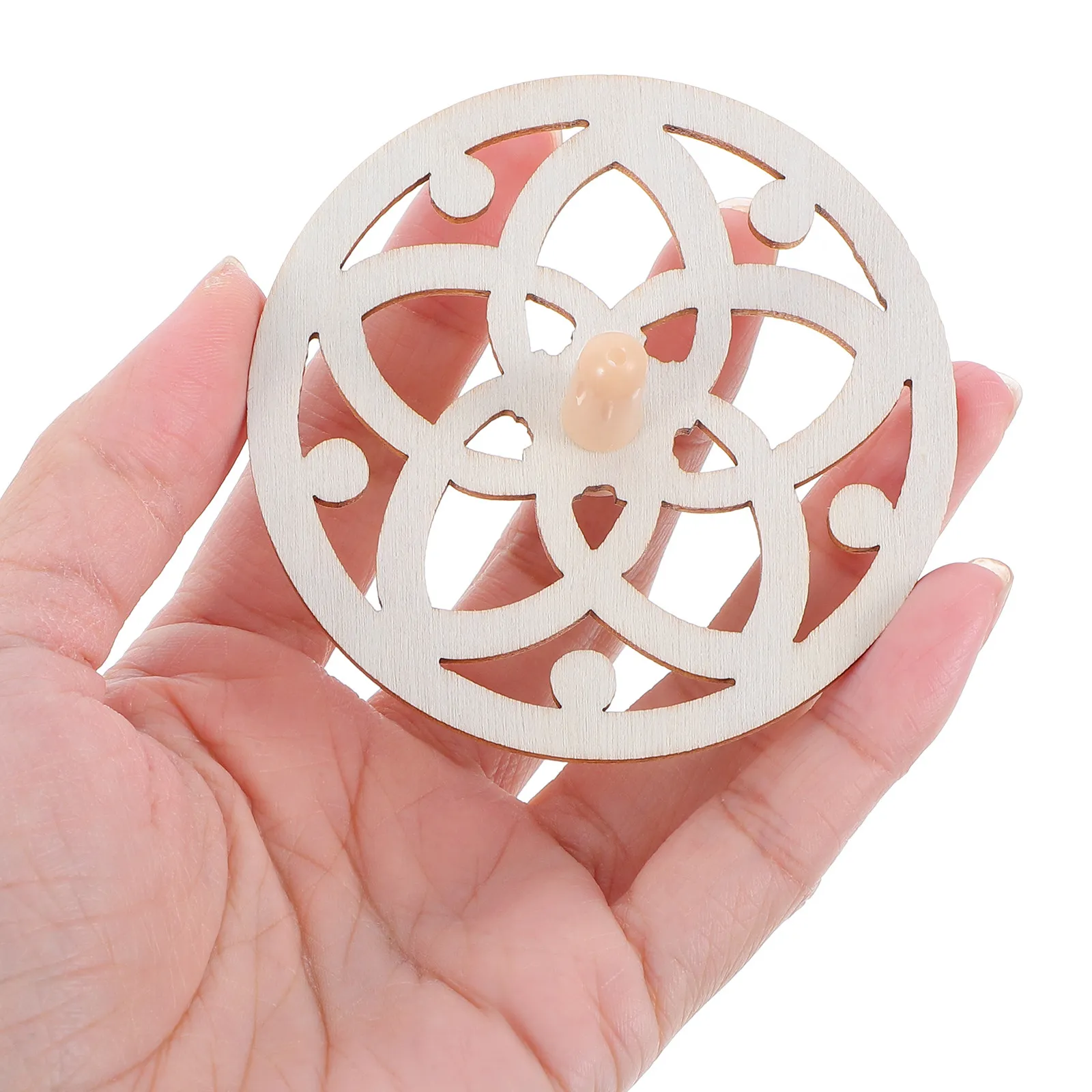 

Набор из 10 деревянных волчков для самостоятельной росписи: развивающая игра-гироскоп для детей, творческая поделка, семейное досуговое занятие