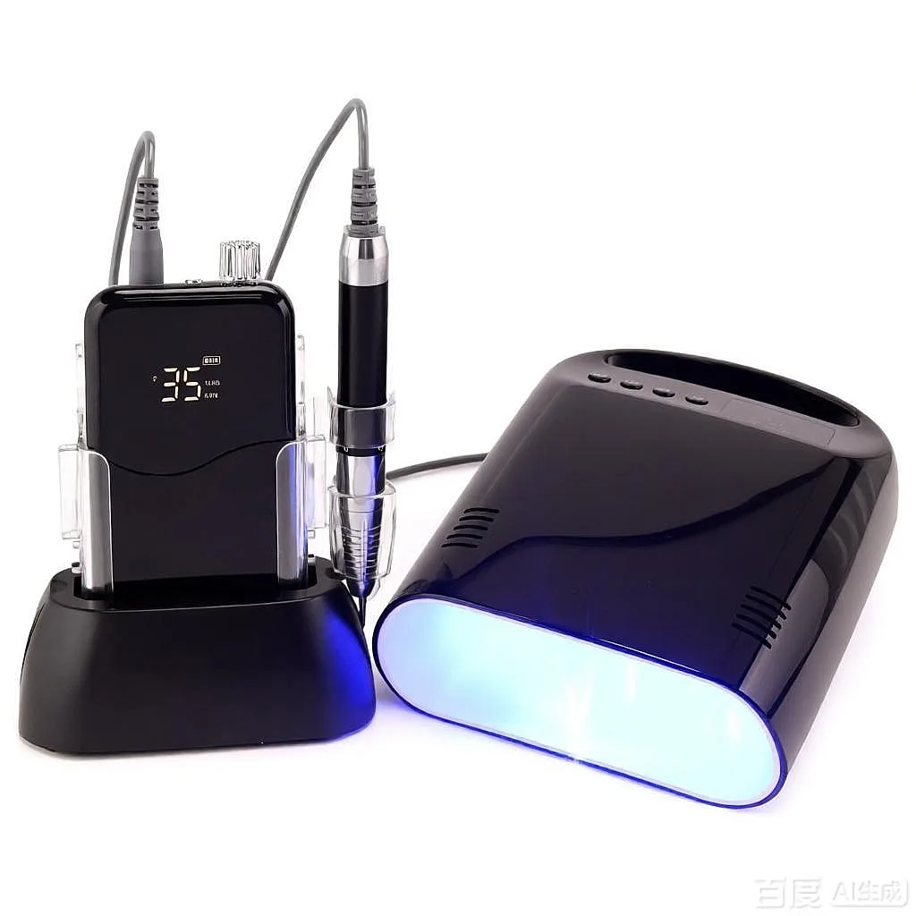 All-in-one Design Europe Likes Gentle Cordless 108W Pro Cure Gel UV Led Nail Lamp With Cooling Fan for Convenient Salon Use