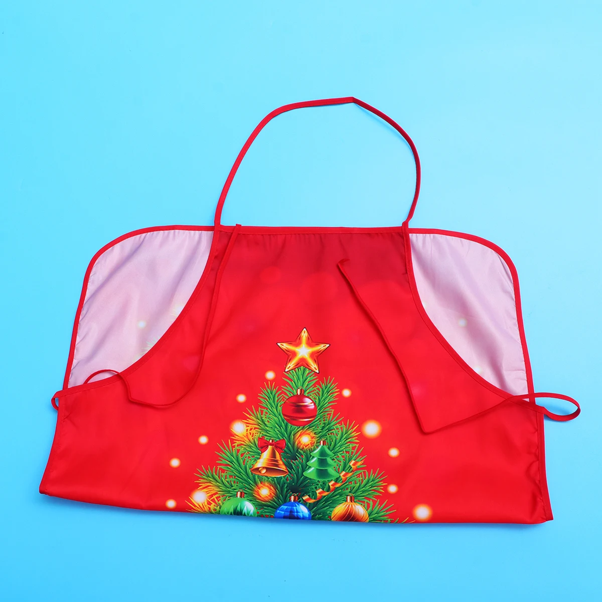 

Elderly Head Print Christmas Aprons Comfortable Women Decorative Photo Prop Festive Supplies Restaurant Party