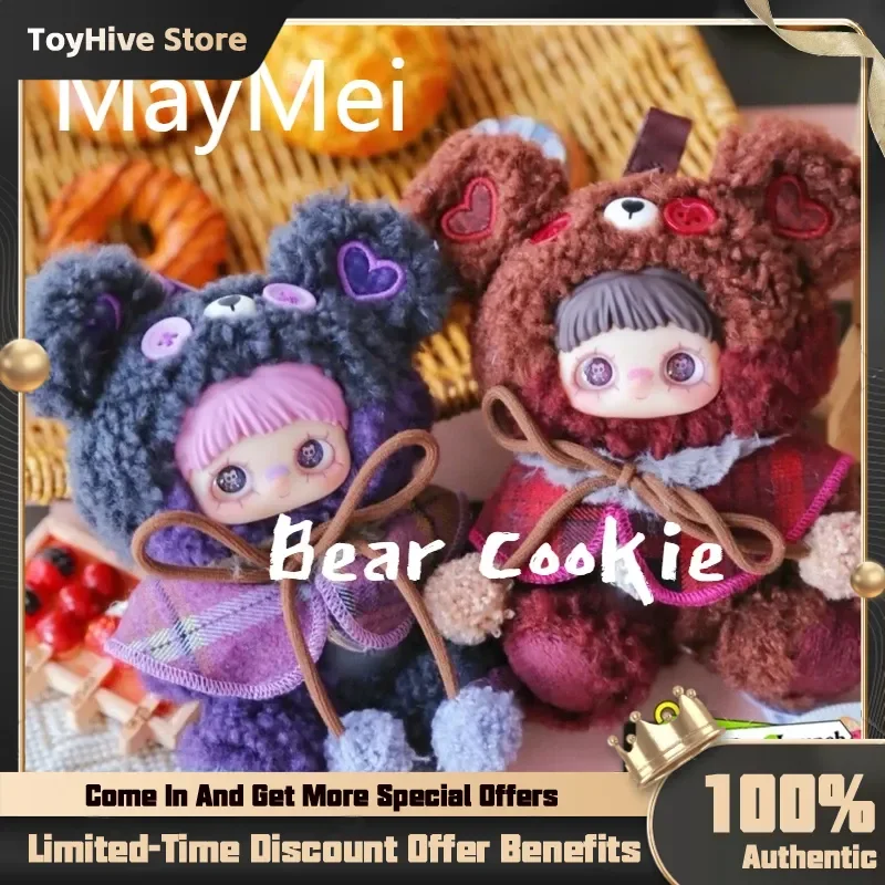 

【В наличии】100% подлинные TOPTOY Maymei Bear Cookie Series, плюшевые слепые коробки, сумки, брелки, подвески, виниловые куклы, праздничные подарки