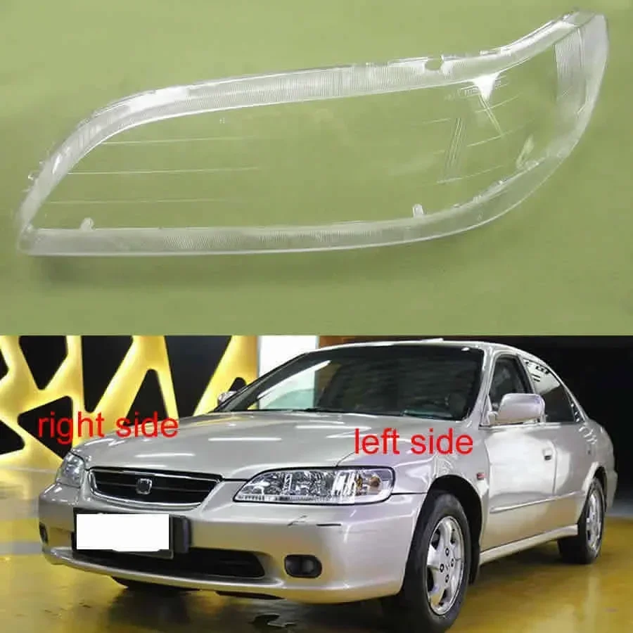 For Honda Accord Six Generation 2.3 3.0 1998 1999 2000 2001 2002 Headlamp Lens Transparent Lampshade Headlight Shell Plexiglass