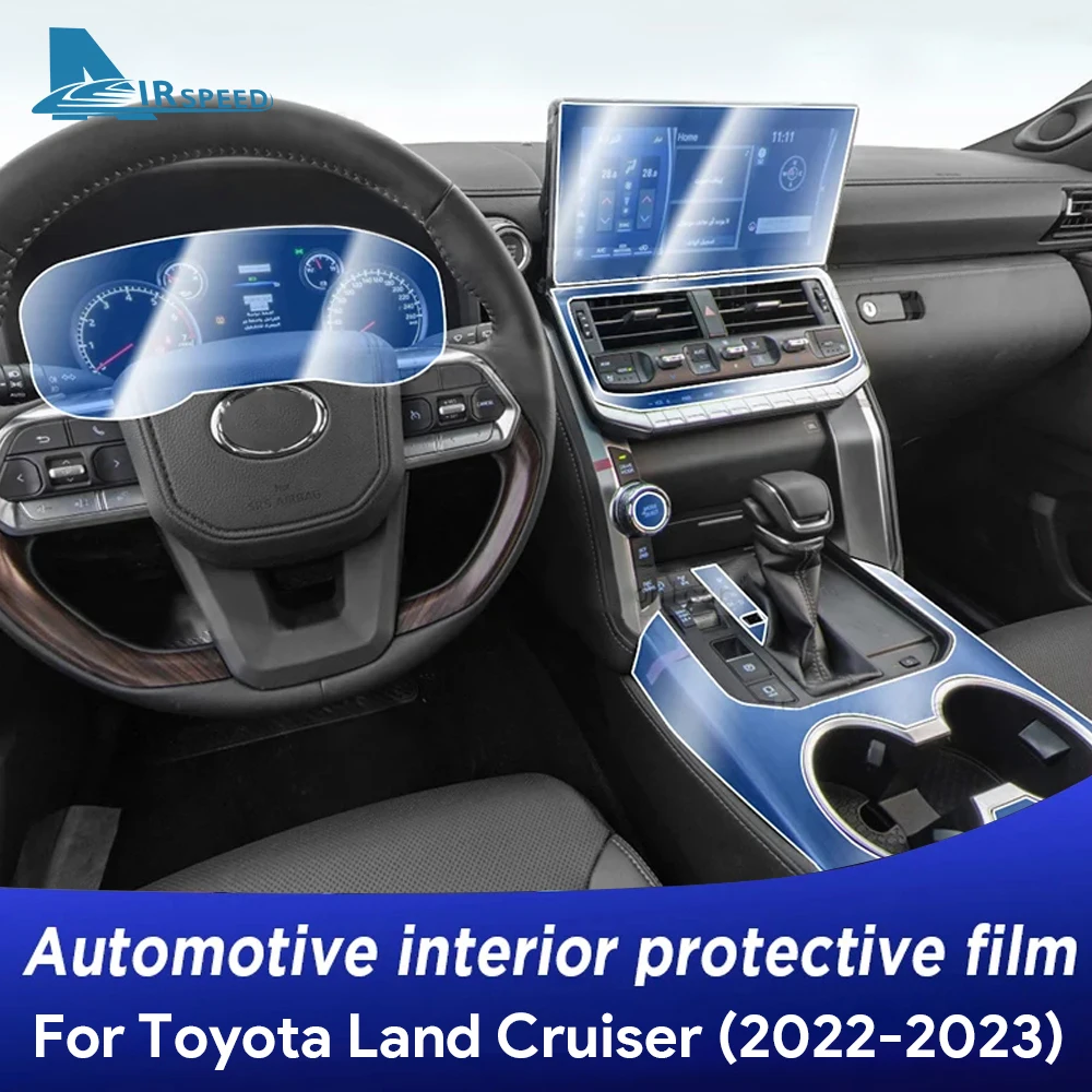 

Для Toyota Land Cruiser 2022-2023: Невидимая защитная пленка из ТПУ для интерьера, устойчивая к царапинам, аксессуары для модификации автомобиля