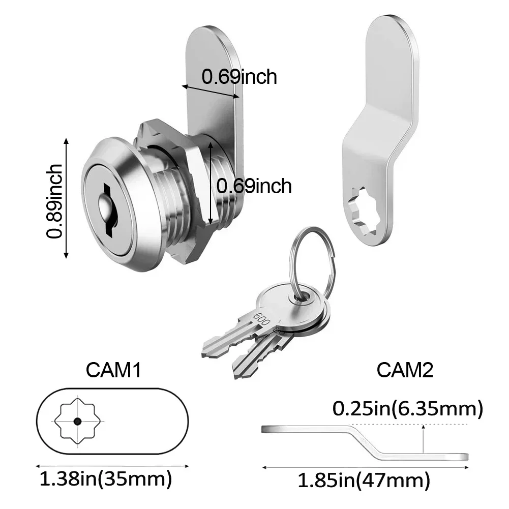 Legierung Camper Push Lock RV Caravan Boot Motor Auto Hause Schrank Schublade Latch Taste Schlösser Für Möbel Hardware Zubehör