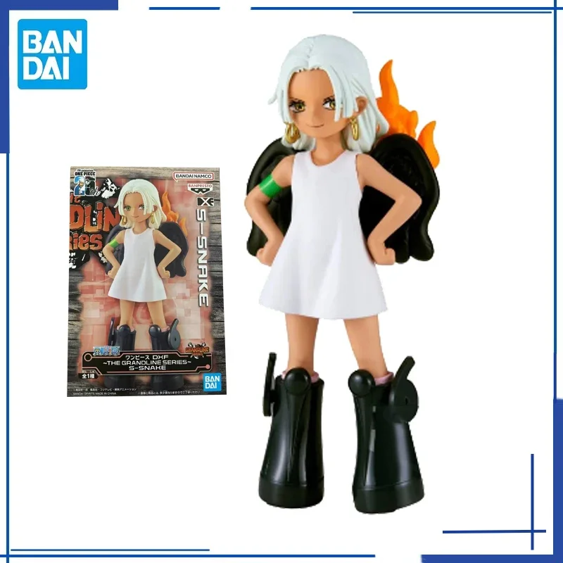 Bandai Original Banpresto Anime One Piece DXF The Grandline Series S-SNAKE PVC figura de acción modelo juguetes coleccionables regalos