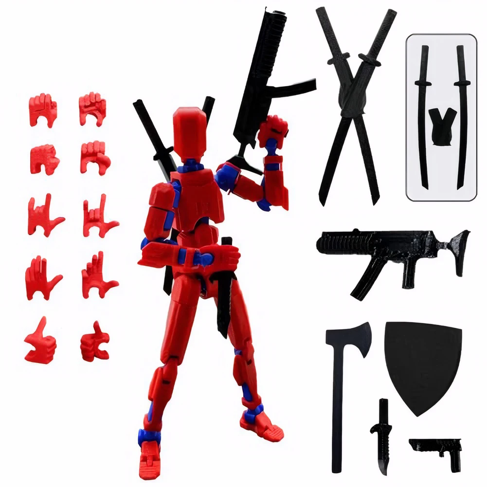lucky-13-фигурки-игрушки-манекен-с-3d-принтом-подвижный-робот-shapeshift-фигурки-героев-сделай-сам-манекен-декомпрессионные-игрушки-для-мальчиков-подарки