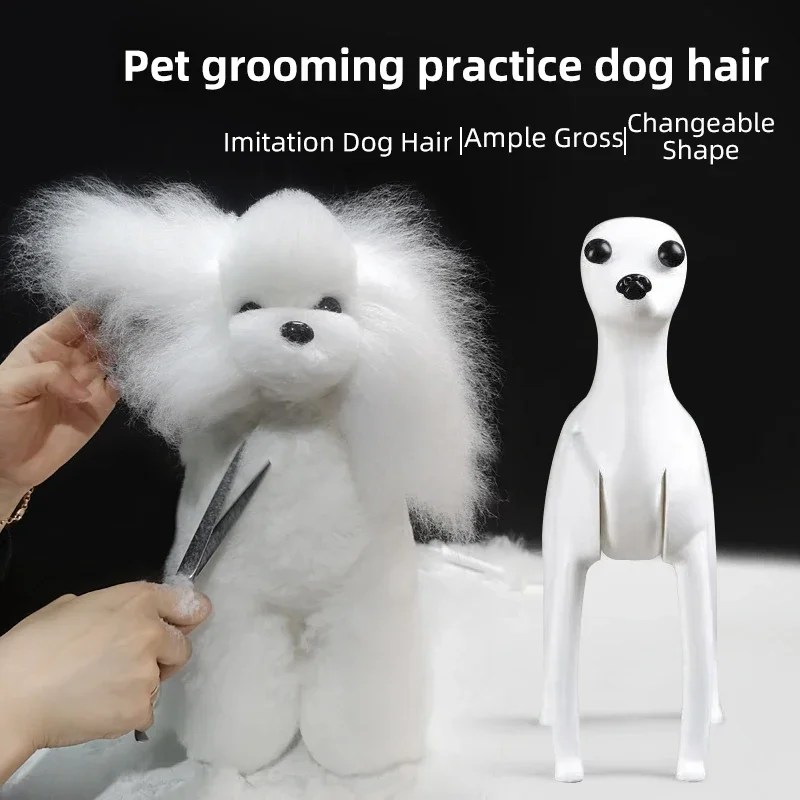 

Pet simulation, hair grooming, novice grooming exercises, puppies standard poodle full body skeleton model, pet grooming