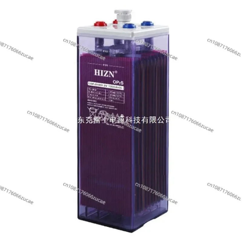 Huizhong Battery Tubular Colloidal Battery OPzS 2V1500ah Photovoltaic Energy Storage Base Station UPS Backup Deep Cycle