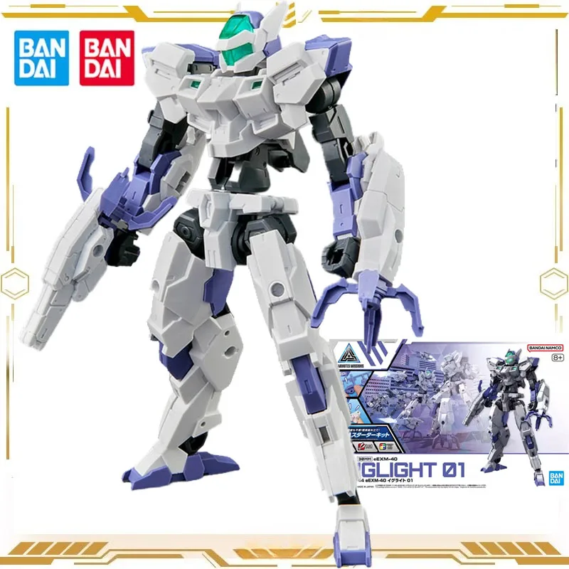 

Bandai Original Genuine 30MINUTES MISSIONS 1/144 EEXM-40 IGLIGHT 01 Assemble Toy for Boys Girls Kids Gift Collectible Model