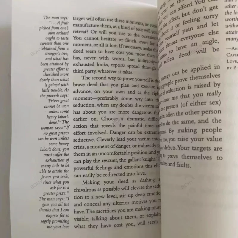 Libro conciso de 48 Laws of Power de Robert gentle, libro en inglés de motivación política y de orientación política, Paperback