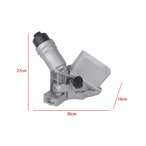 ZOOMKEY Aluminium Engine Oil Cooler Housing Assembly Fit For BMW 340i 440i 540i 11428583895 view 6