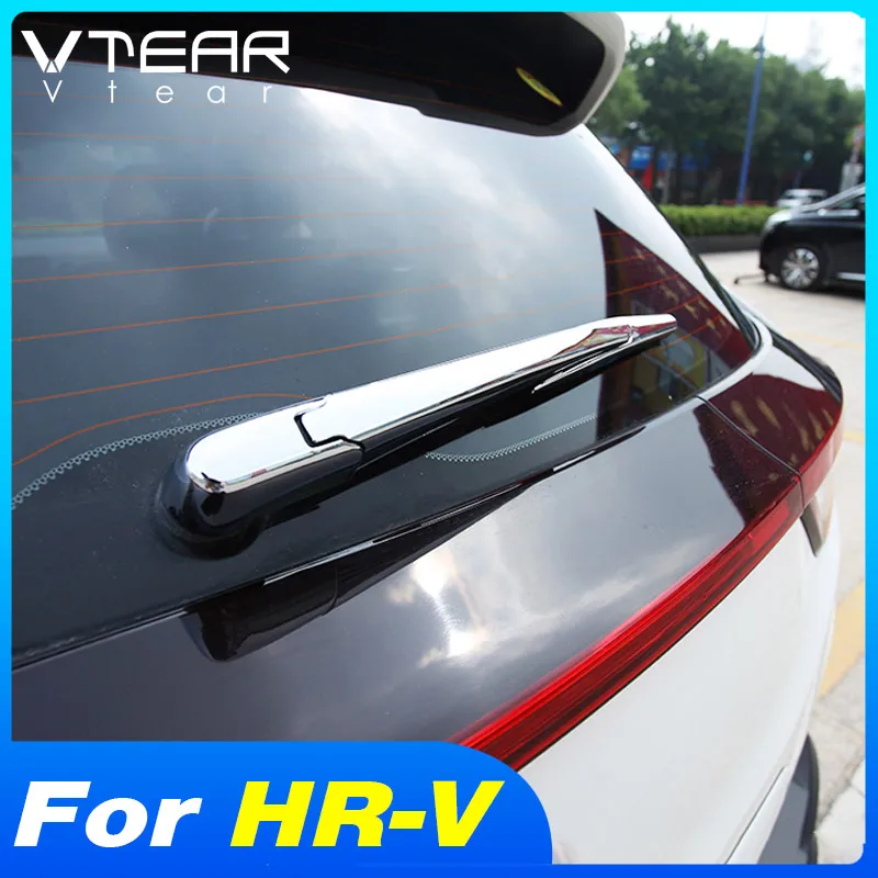 

Vtear Car Rear Wiper Cover Sticker For Honda HRV HR-V 2015-2022 Chrome Tailgate Window Wiper Trim Frame Exterior Decoration Part