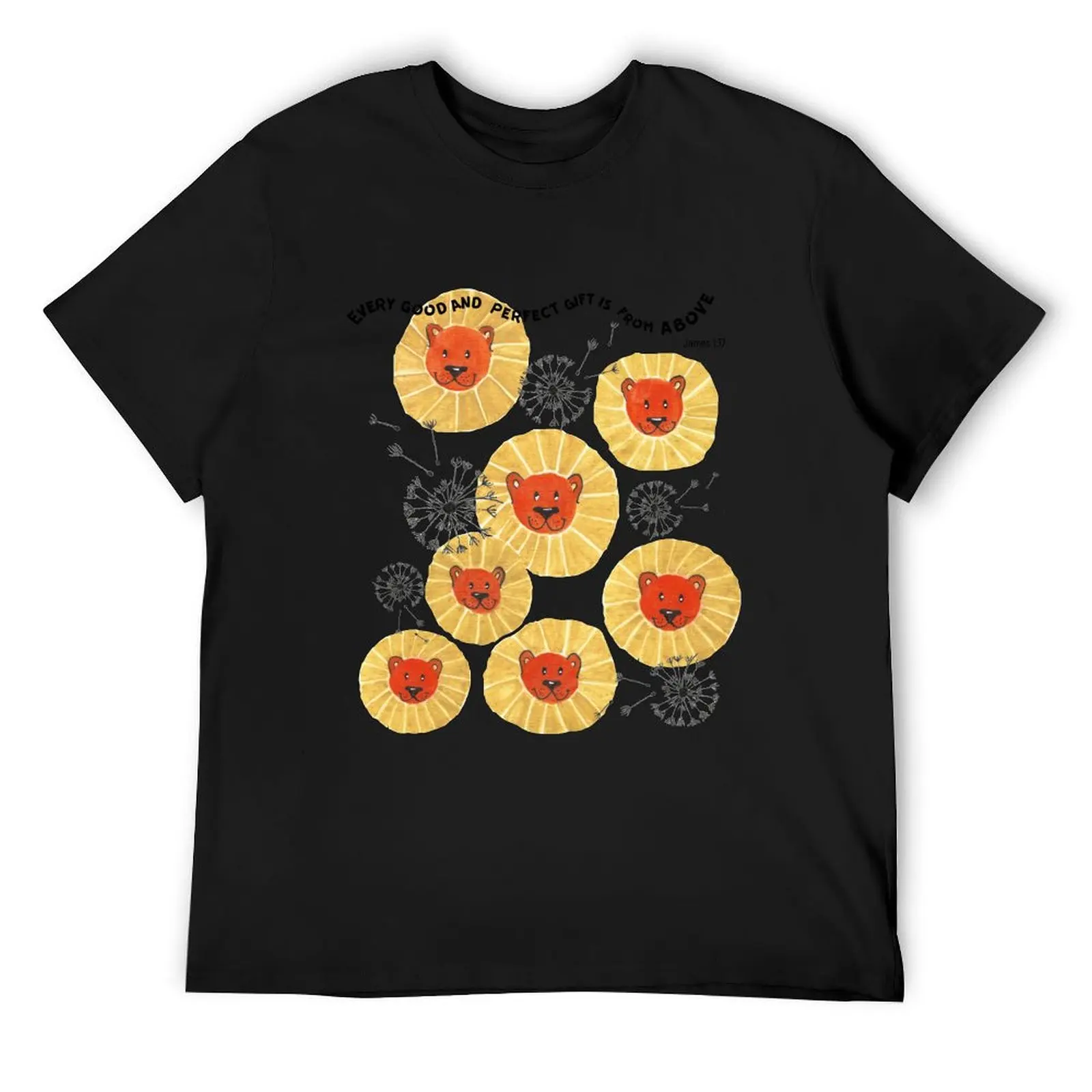 

Scripture Inspired Watercolor Dandelions - Every Good and Perfect Gift is From Above James 1:17 T-Shirt