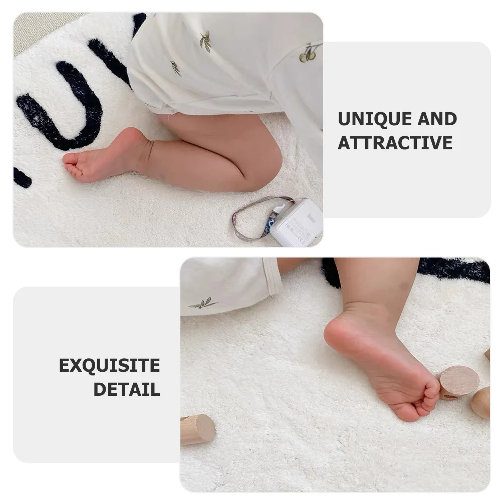 

Round Area Rug Non Slip Floor Mat Cushion Room Bedroom Living Room Decorative Home Supplies Alfombras