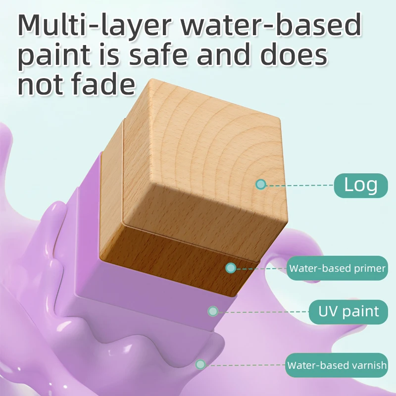 Caixa de classificação de formato de cor com 9 buracos, brinquedo educacional montessori para crianças, reconhecimento de cor, quebra-cabeça correspondente, brinquedo de aprendizagem