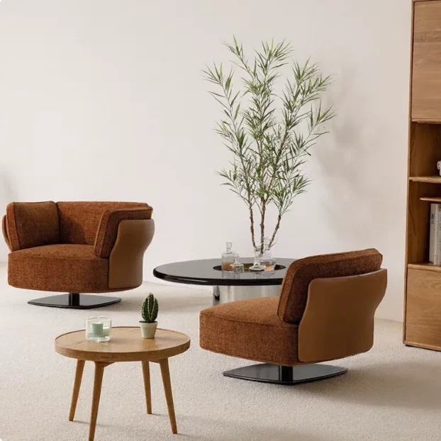 #Italian Light Luxury Leisure Chair, Milan Designer Style Hotel Club Beauty Salon Exhibition Hall High-end Reception Sofa Chair