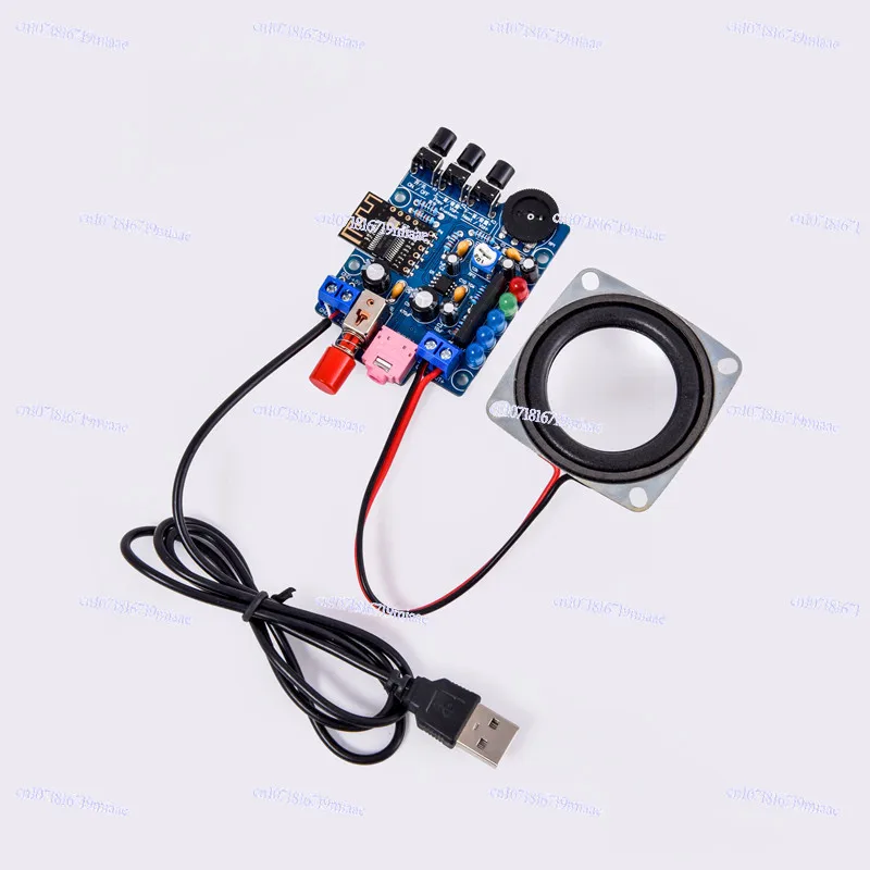 

Bluetooth Audio Production Kit DIY Электронное мелкое производство Маленькие детали динамика Маленький усилитель мощности Динамик для мобильного телефона