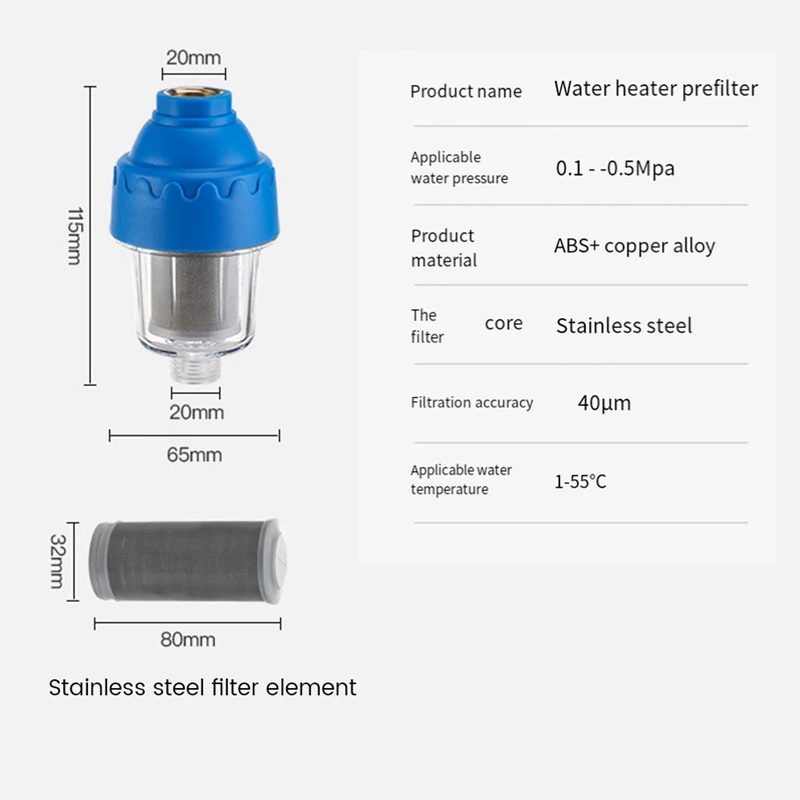 Water Purifier Faucet Filters Shower Head Washing Machine Tap Strainer Kitchen Bathroom Toilet Accessories-A33R
