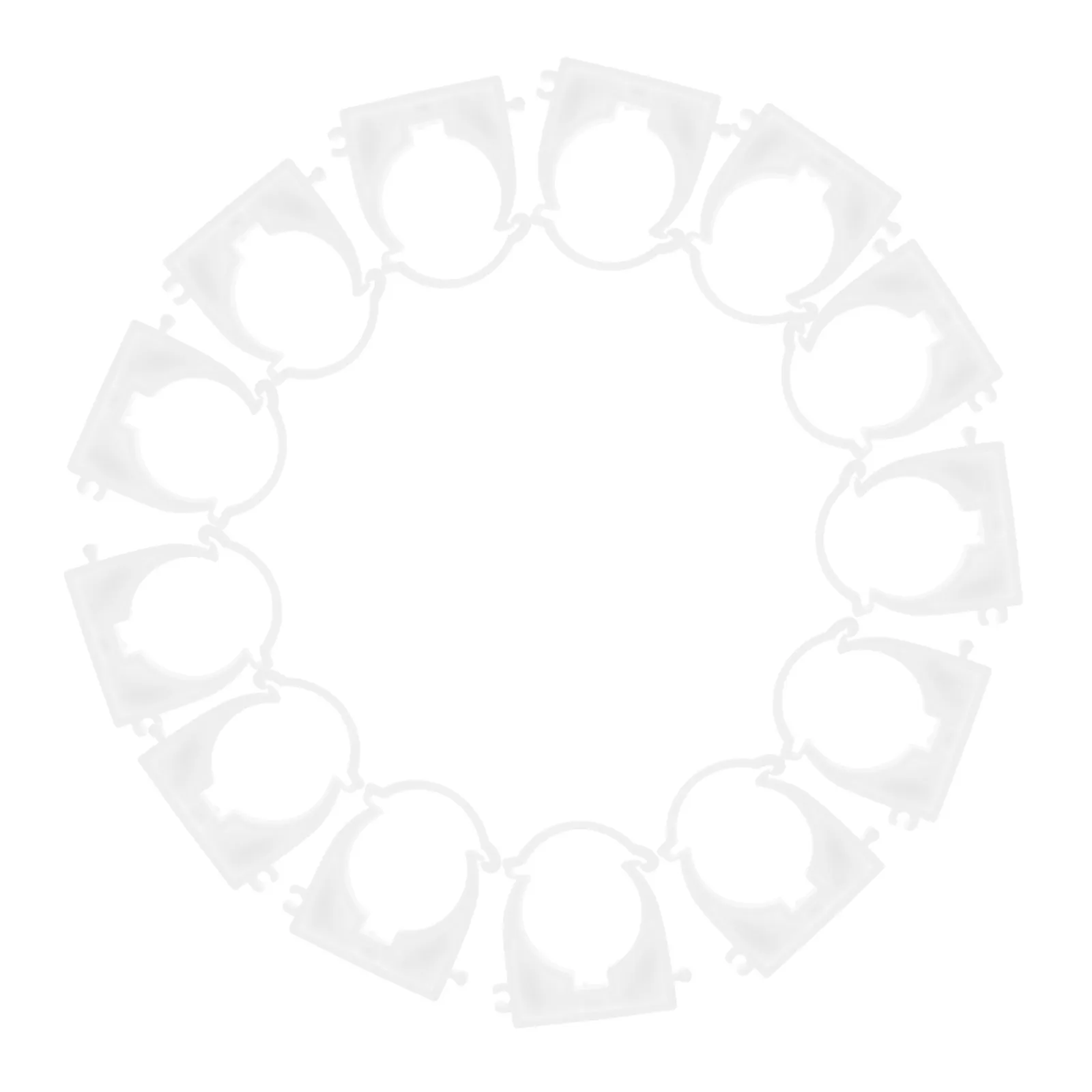 

20 шт. хомутов для шлангов, маленькие зажимы для труб, для топливных магистралей автомобилей, прочные крепления для трубок, водонепроницаемый набор