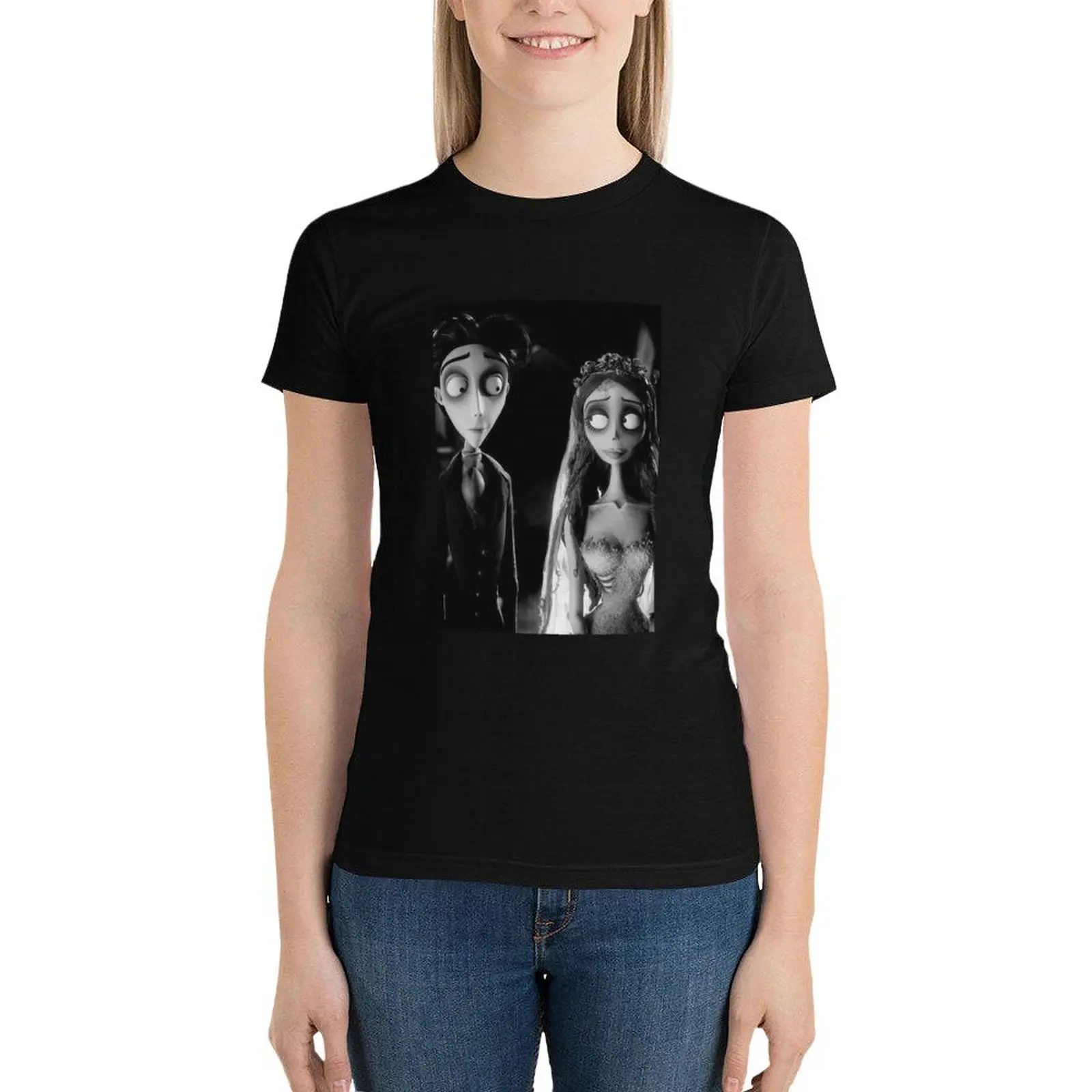 

corpse bride T-Shirt hippie clothes cute clothes Women's clothing