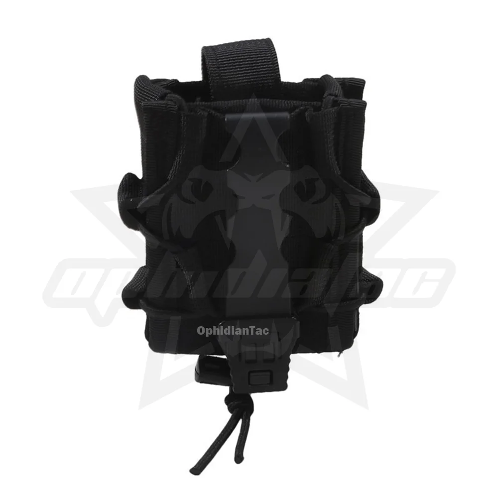 Ophidian Handcuff Bag Molle Handcuff Bag Universal Handcuff Holster Quick Release Standard Chain Cuff Retainer