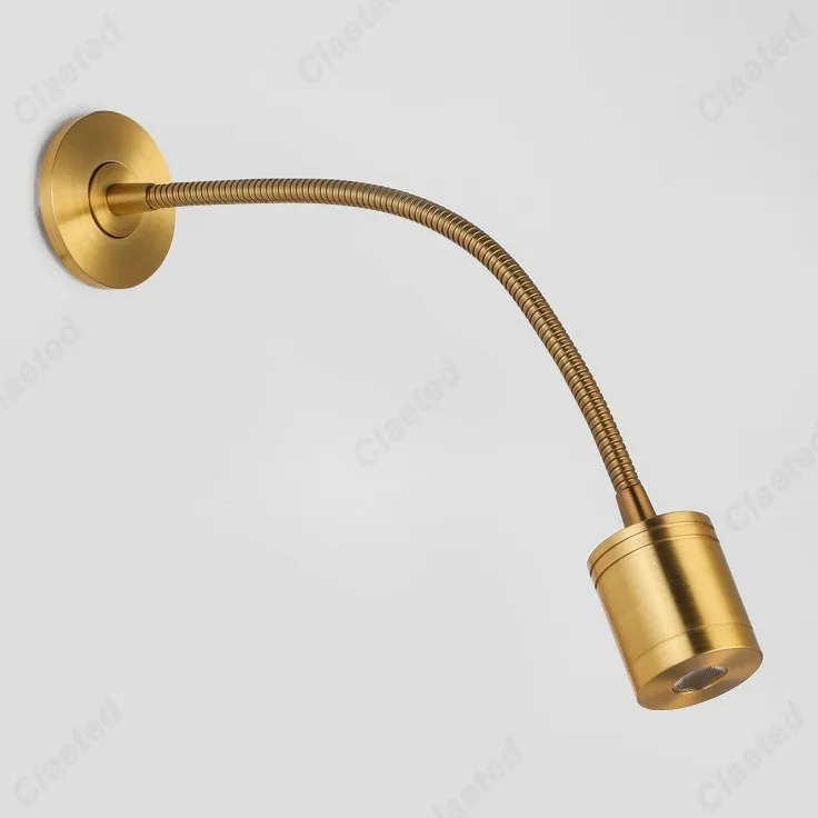 

Современный простой светодиодный настенный светильник со шлангом, прожекторы для гостиной, кабинета, спальни, прикроватное освещение для чтения