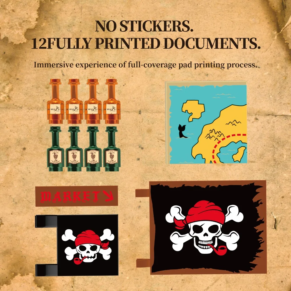 31112 Broken Mast Cliff House 1044pcs Coastal Adventure Scene with Lighthouse Feature for Adults & Kids DIY Puzzle Gift