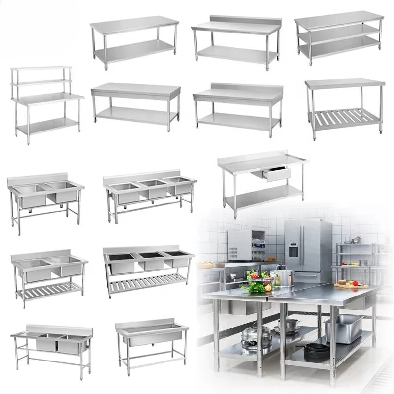 One Stop Commercial Kitchen Equipment Stainless Steel Hotel Restaurant Cooking Line Turnkey Supplier Food Service Solutions