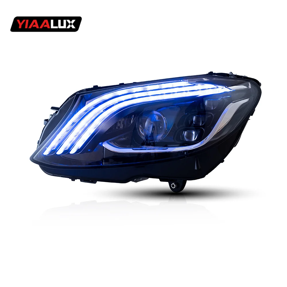 Wholesale For Mercedes-Benz C-class W205 2015-2020 C180 C200 C260 Upgraded LED Style Head Lights