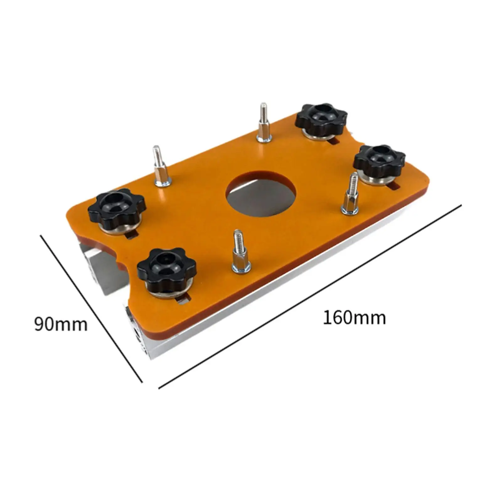 Slotted Board Wardrobe Slotted Bracket,Invisible Fasteners Metal,Universal,Wood Trimmer Router Tool for 65mm Trimming Machine