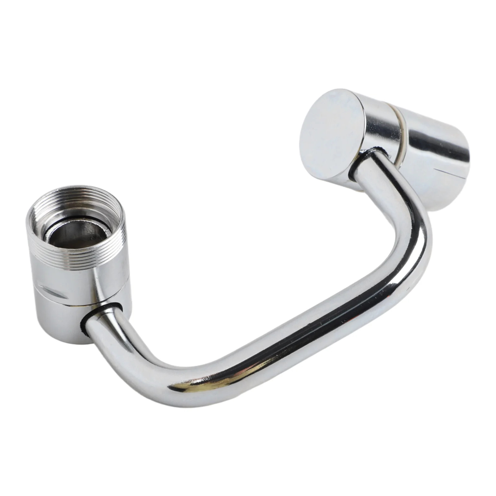 Mechanical Arm Faucet for Sink with Adjustable Height SplashProof and Boost Modes Threaded Connector for Easy Installation