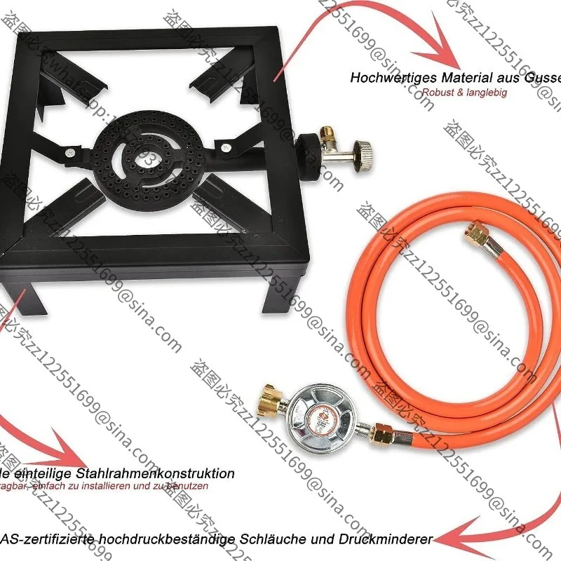 Suitable for Burner Outdoor Fire Stove with Stabilizer Valve Cast IronStove Pig IronStove