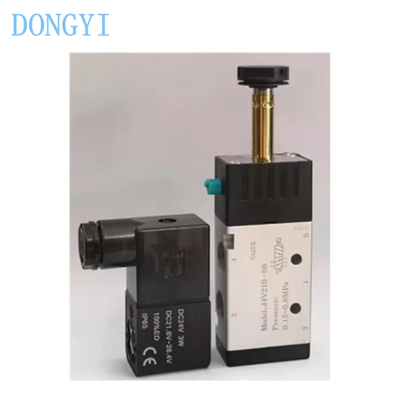4V Solenoid Valve J4V310-08 J4V310-10 J4V320-10 J4V330C-10 DC24V AC220V AC110V AC36V
