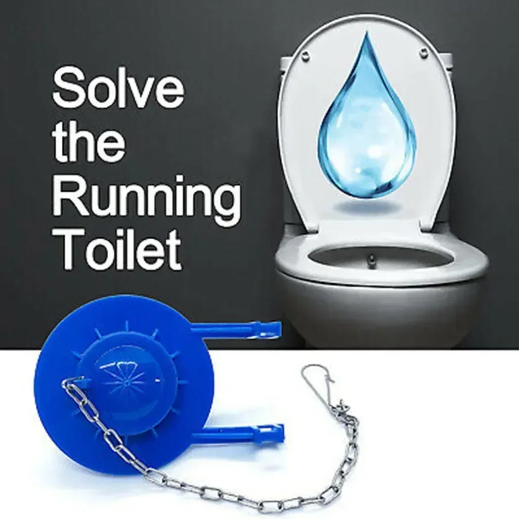 Toilet Drain Valve Flush Replacement Rubber Flapper Bathroom Tool Kit Universal  Toilet Flapper Seal Adjustable Tank Flap Cover