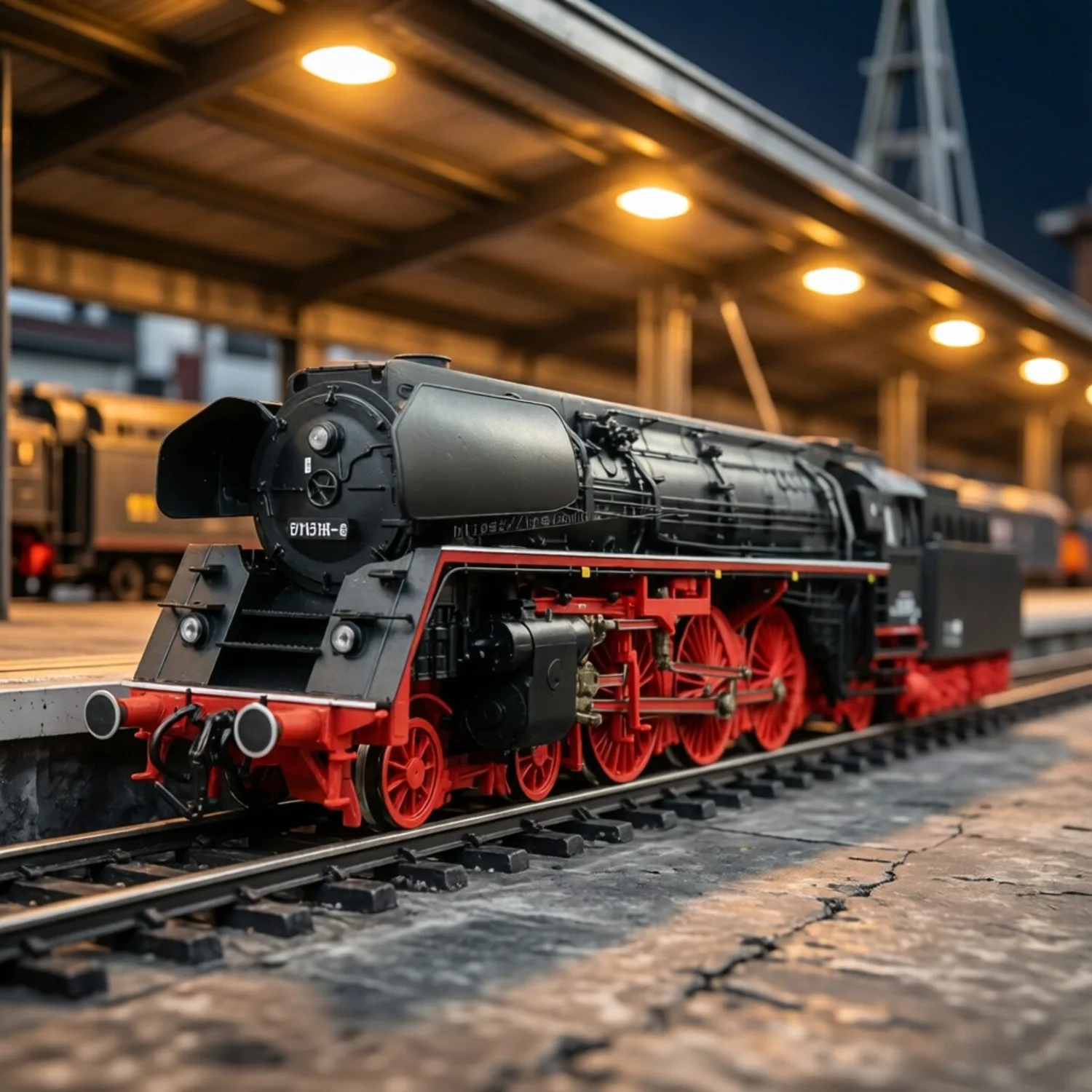 

ROCO HO Type 1/87 Toy Train BR01 Steam Locomotive Made of ABS and Alloy 71266 Digital Sound Effects Train Model Boy's Toy Gift