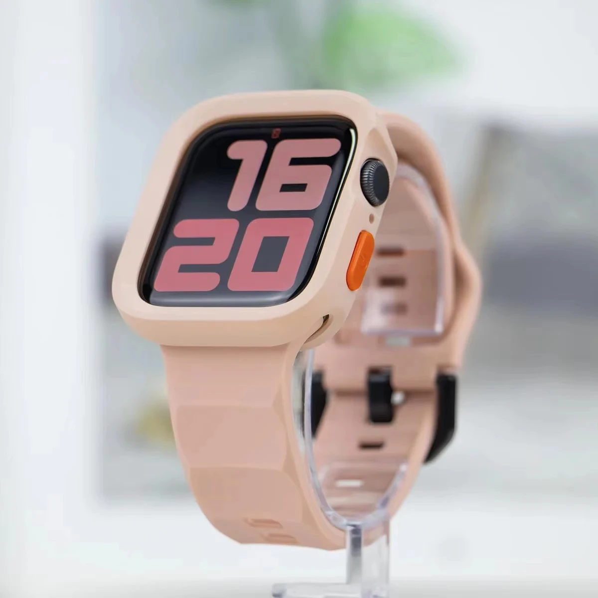 Soft Silicone Strap for Apple Watch 38/42 40/44 41/45 42/46 49mm Sport Smart Watch Bands Accessories IWatch 5 6 7 8 10 Bracelet