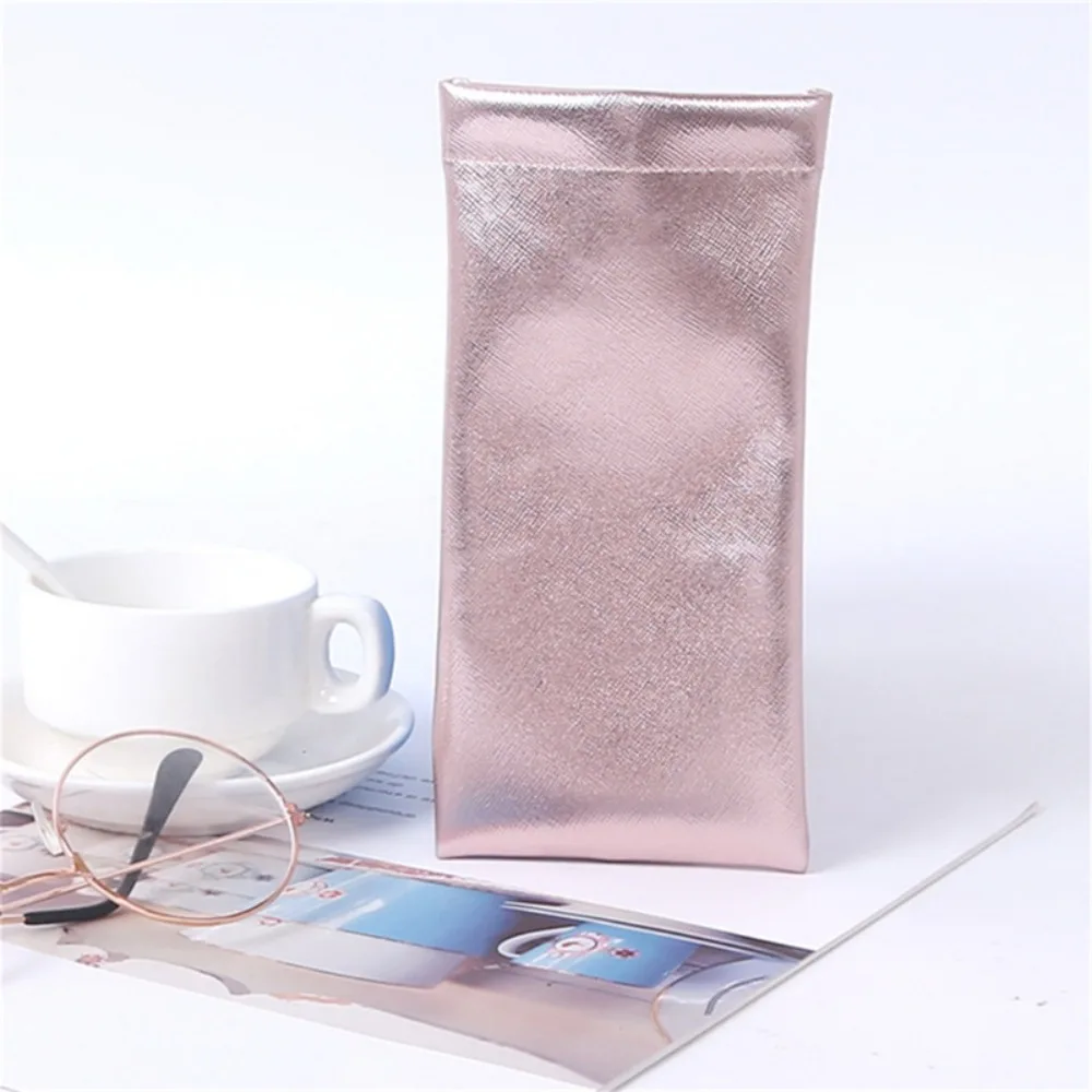Fashion PU Leather Glasses Bag Pack Eyewear Sunglasses Protector Pouch Accessories Travel Sunglasses Bag Case