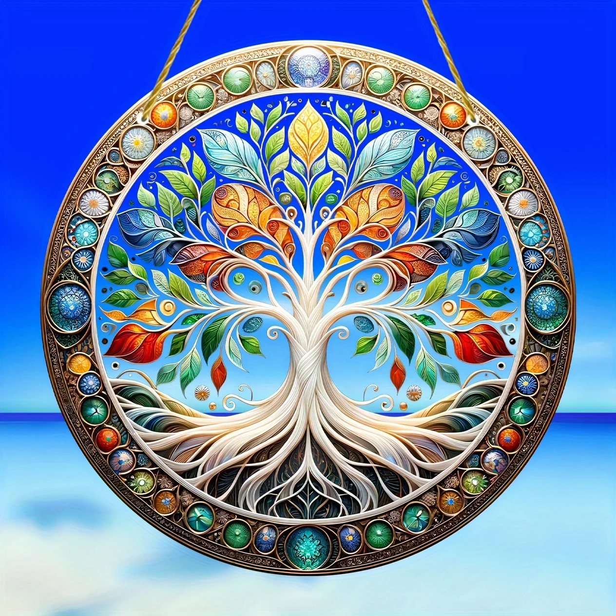 Whimsical Gift Tree Of Life Suncatcher Acrylic,Room Hanging,Wall,Home,Restaurant,Window,Cafe,Holiday Decor,Birthday Present