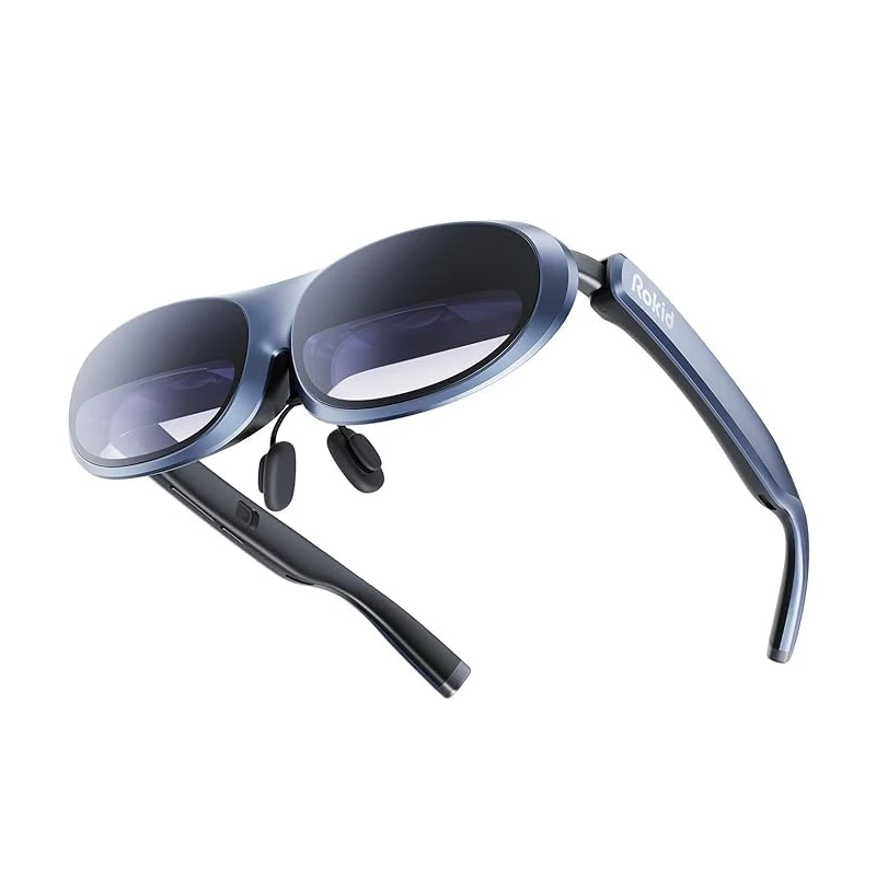 Rokid Max AR 3D Smart glas MAX set 50 °   Bekijk apparaat voor telefoon Geprojecteerde monitorschakelaar PS5 XBOX Glas van virtuele kwaliteit
