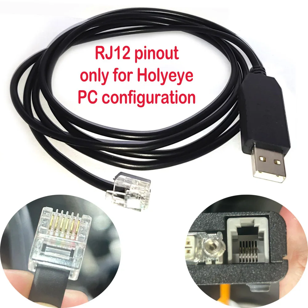 

USB/RS232/RJ12 for Holoeye Pluto SLM to PC Program/Configuration/Manager/Communication Cable FTDI chip