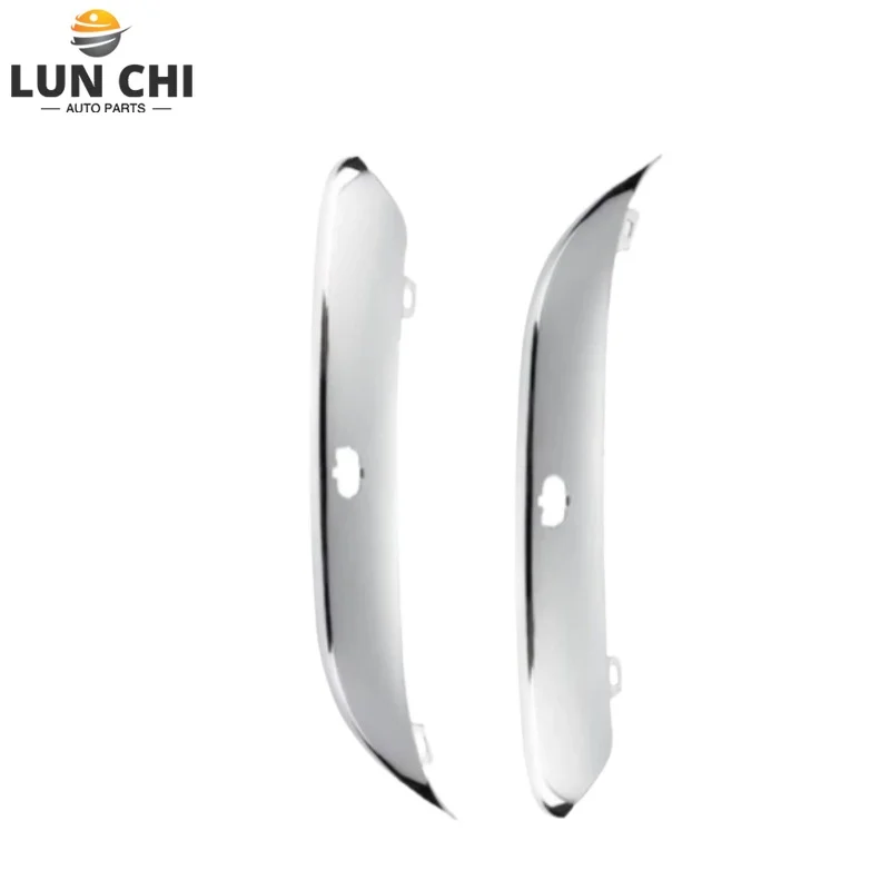 

OEM 04806124AA 04806125AA 1 Pair Front Bumper Lower Chrome Trim Strip Molding Strip Cover Lid for Chrysler 300C 2005-2011