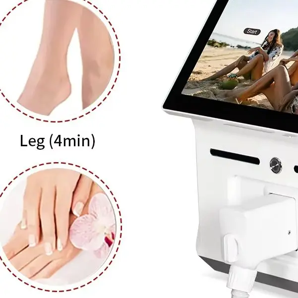 

4500W Best Hair Removal Laser Brand New Black Ice Platinum Cooling System 808nm Diode Laser Hair Removal Machine 3 Wavele