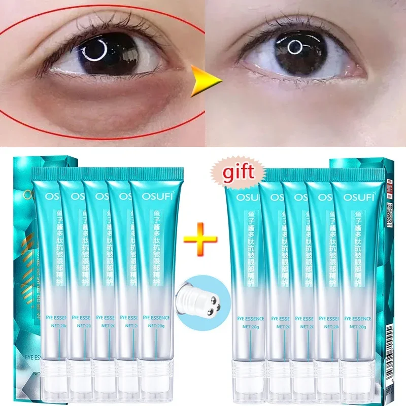 

Peptide Anti-Wrinkle Eye Cream 7 Days Remove Puffiness Under Eye Bags Whiten Dark Circle Fade Fine Line Tighten Korea Cosmetics