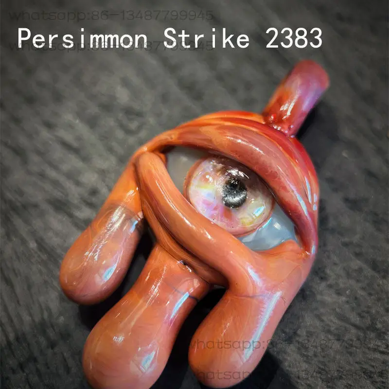2383 Persimmon Red Alchemy Hard Material Imported From The United States GA Burnt Glazed Lamp Glass Rod
