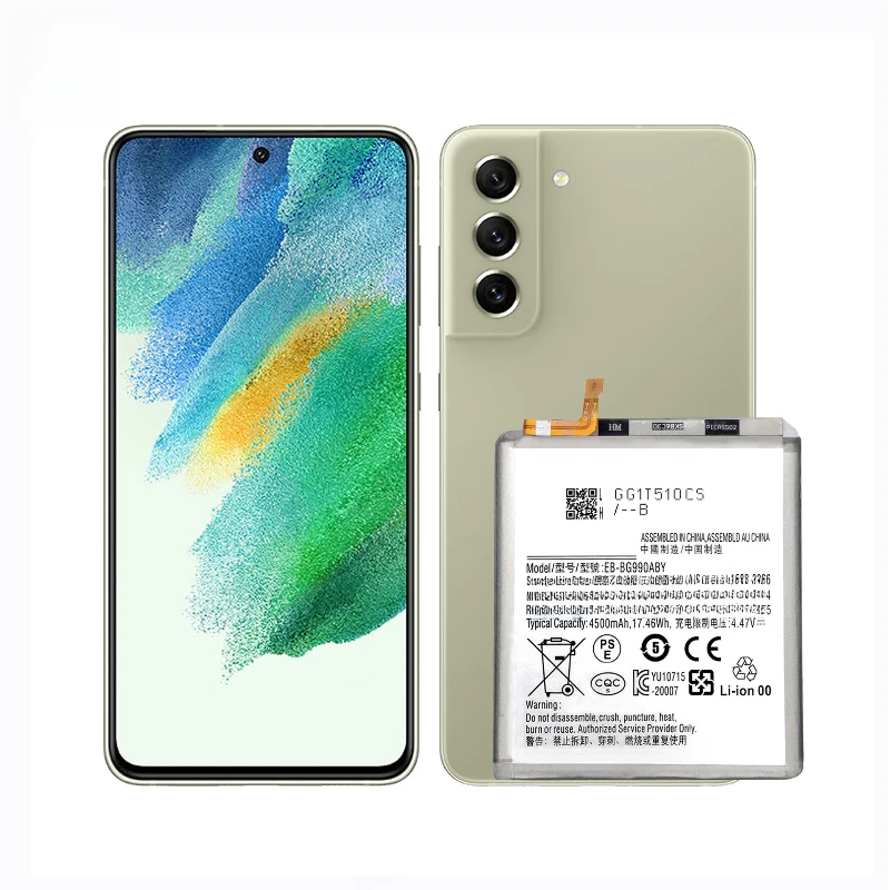 Brand New EB-BG990ABY 4500mAh High Quality Replacement Mobile Phone Battery For Samsung Galaxy S21 FE 5G SM-G990