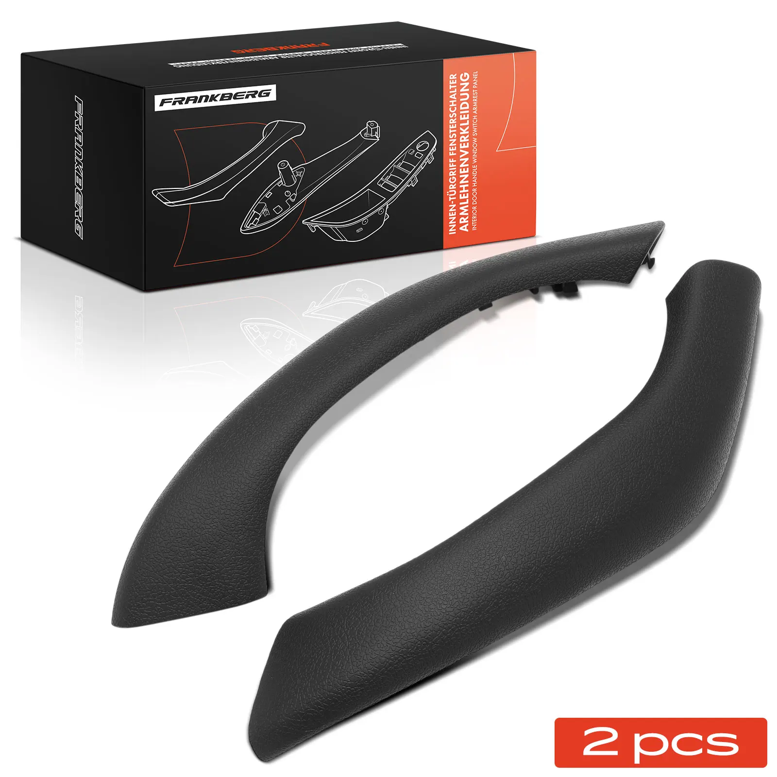 Frankberg 2x Binnendeurgreep Voor BMW X1 Van F48 2014-2022 51417468709 51417417513 51417468710 51417417514