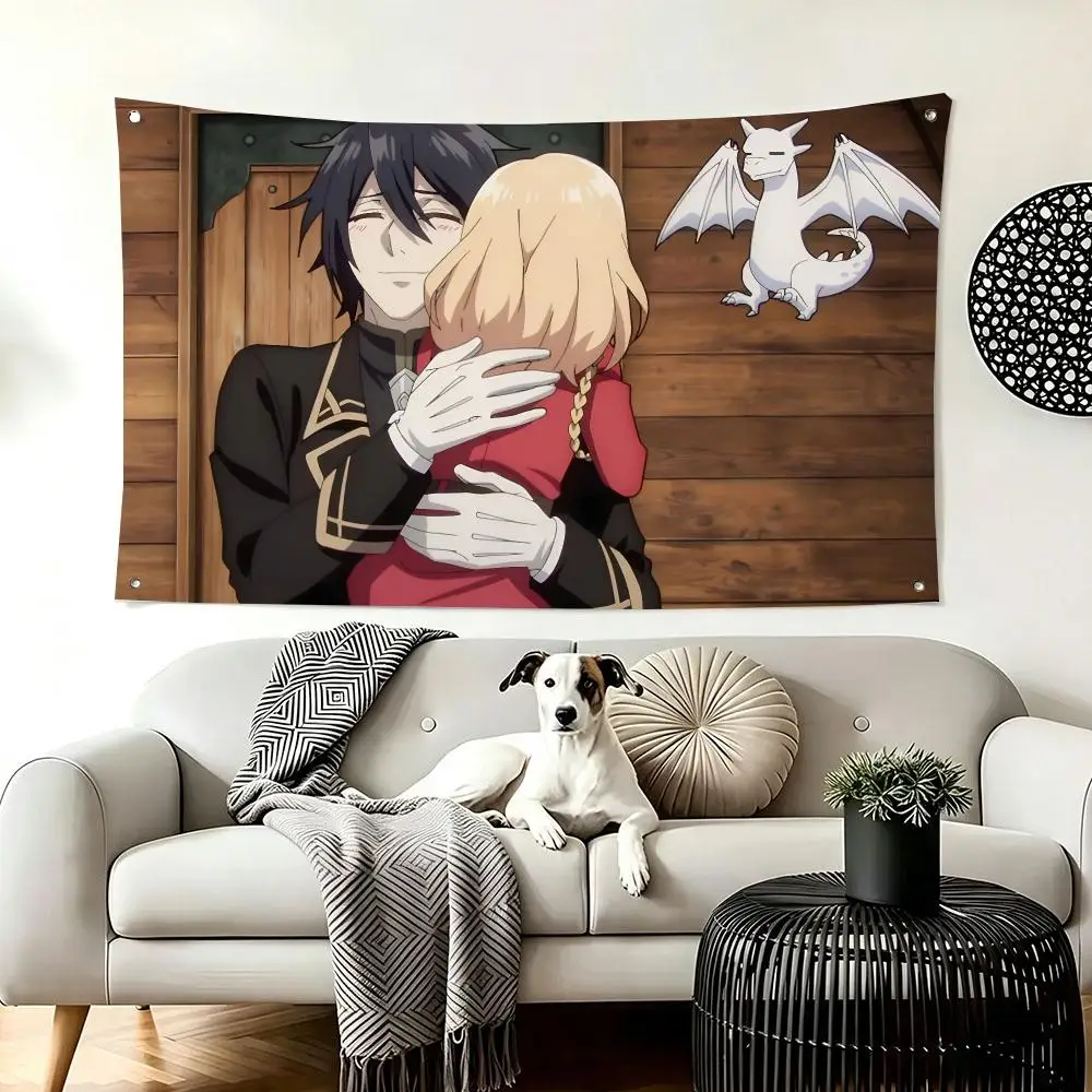 Medieval Royal Anime T-The Do‑Over Damsel Flags  For Living Room Home Dorm Decor Wall Outdoor Camping Party Banner Gifts