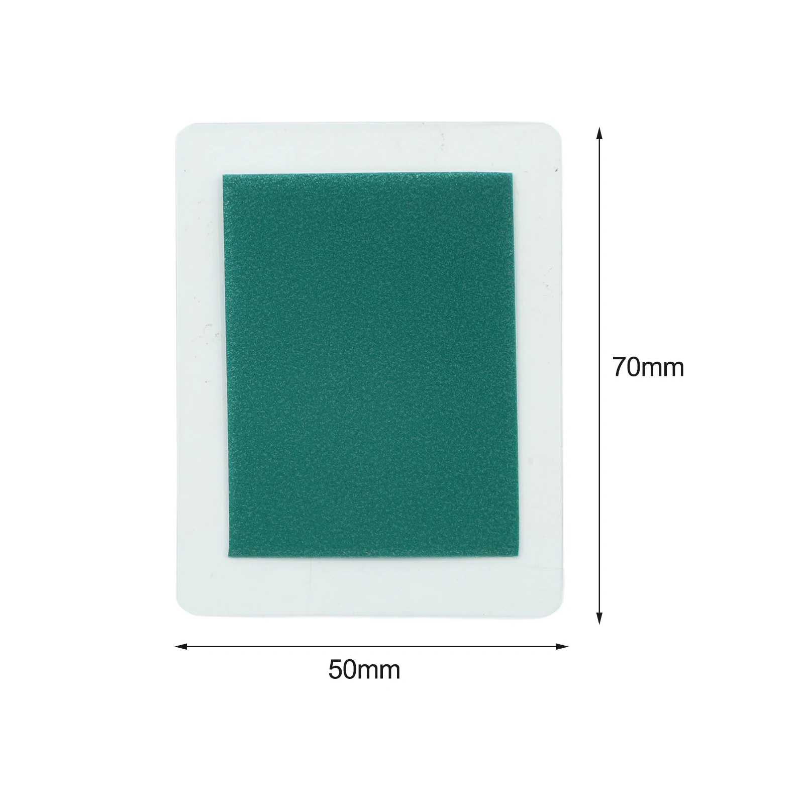 Magnetic Field Viewer Film 50x75mm Dark Green Pattern Display Card Detector For Science Education Quality Control Testing Tool