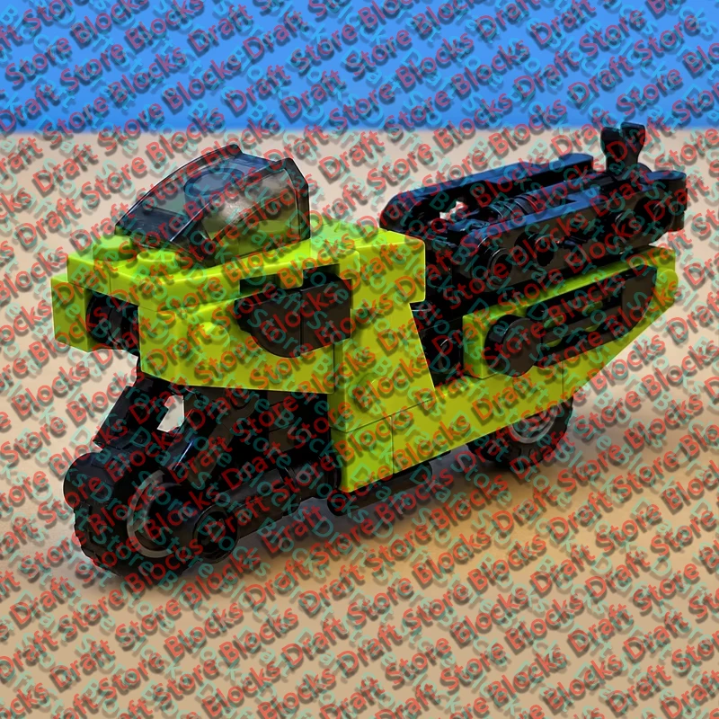 Popular Anime Car Model MOC Building Bricks Masked Special Vehicle Modular Technology Gifts Holiday Assemble  Toy Suit QWERT