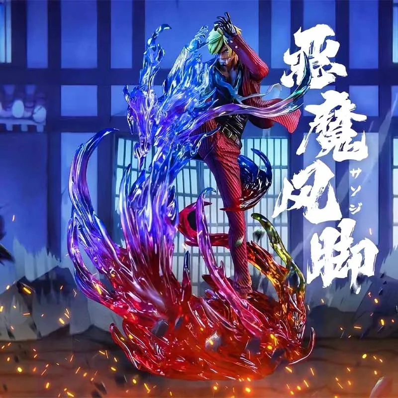 

One Piece Anime Peripheral Awakens Yamaharu Demon God Wind Leg Figurine Gk Statue Model Desktop Ornament Collection Toys Gifts