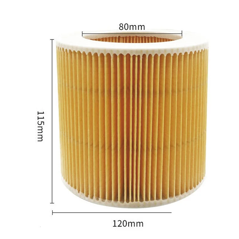 AT69 -Filtro de cartucho Karcher para Karcher WD WD2 WD3 WD1 MV3 MV2 para Karcher WD WD2 WD3 WD1 MV3 MV2
